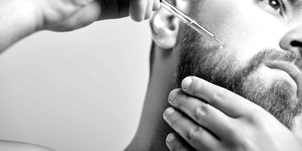 Micro-Needling for men in Toowoomba at Core Benefits, Man applying serum to his face