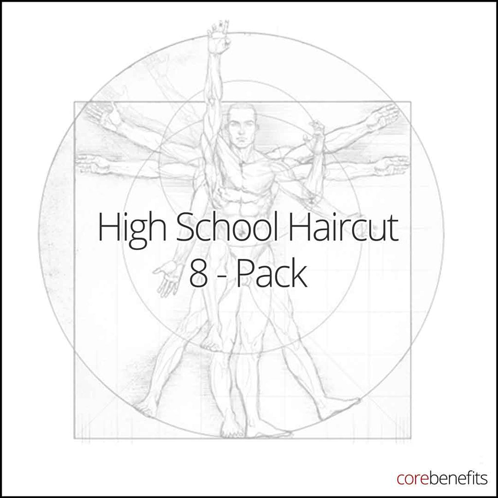 High School Haircut Value 8 Pack - Core Benefits Toowoomba8 Pack