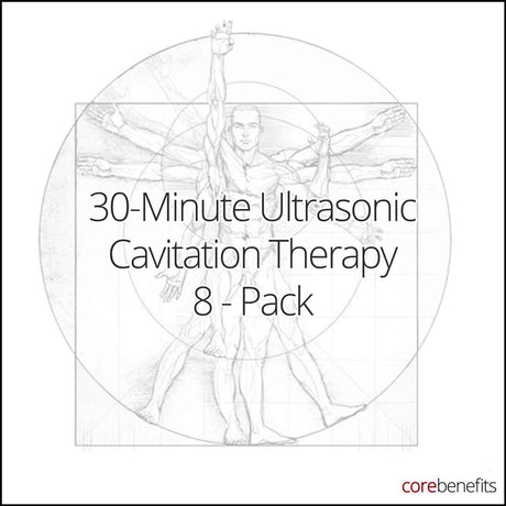 30 - Minute Ultrasonic Cavitation Therapy | Value 8 - Pack - Core Benefits Toowoomba - 8 Pack