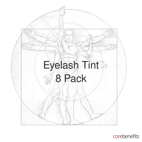 8 pack of Eyelash Tint treatments at Core Benefits Toowoomba