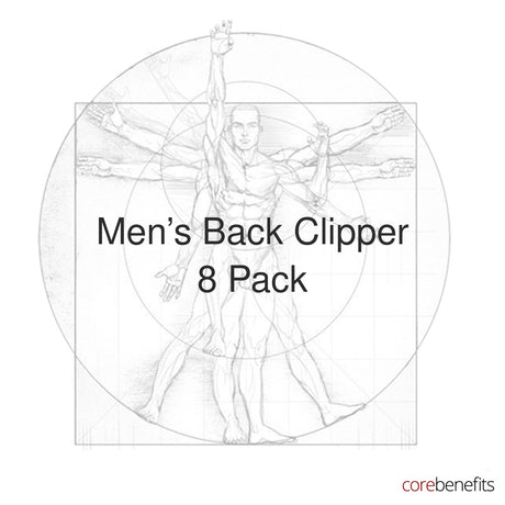 8 pack of Men’s Back Clipper treatments at Core Benefits Toowoomba