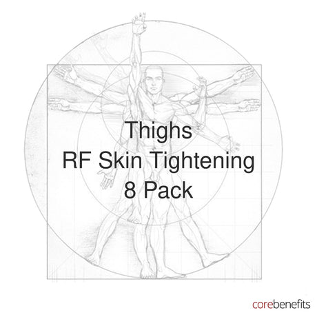 8 pack of Thighs RF Skin Tightening treatments at Core Benefits Toowoomba