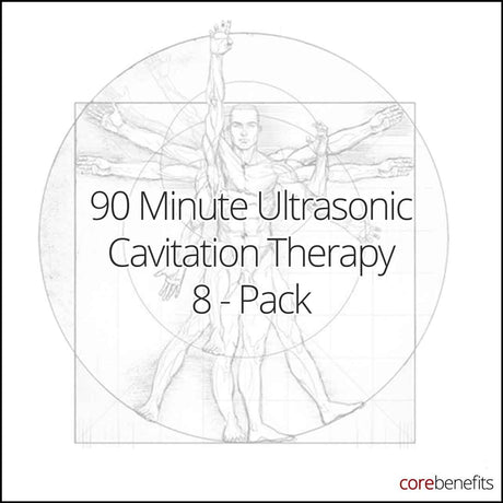 90 - Minute Ultrasonic Cavitation Therapy | Full Body Value 8 - Pack - Core Benefits Toowoomba - Massage