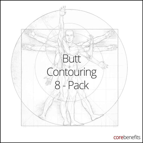 Butt body contouring treatment at Core Benefits Toowoomba.