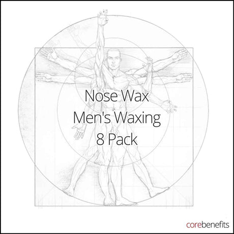 Men's nose waxing treatment at Core Benefits Toowoomba.