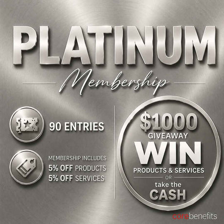 Platinum Membership at Core Benefits Toowoomba with 90 giveaway entries and 5% off products and services