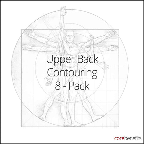 Upper back body contouring treatment at Core Benefits Toowoomba.