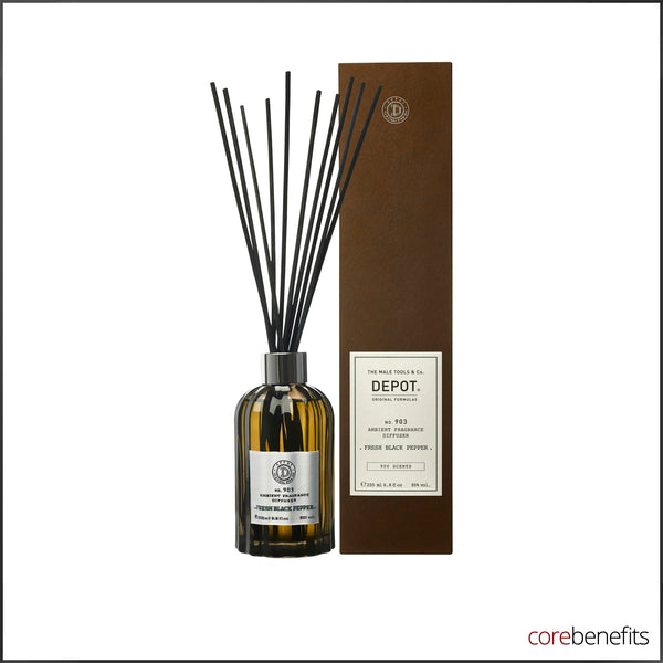DEPOT No. 903 Fresh Black Pepper diffuser 200ml on Core Benefits product template