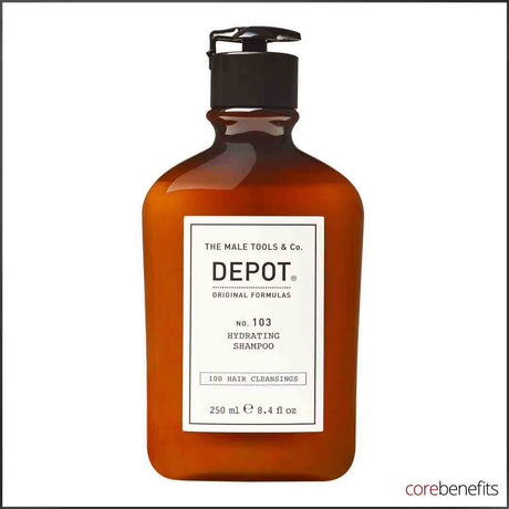 DEPOT No. 103 Hydrating Shampoo 250ml | Men’s Shampoo for Dry Hair - Core Benefits Toowoomba - Shampoo