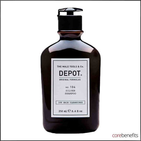 DEPOT® No. 104 – Silver Shampoo (250ml) - Core Benefits Toowoomba - Shampoo