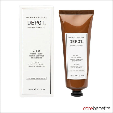DEPOT No. 207 White Clay Sebum Control Treatment 125ml at Core Benefits Toowoomba