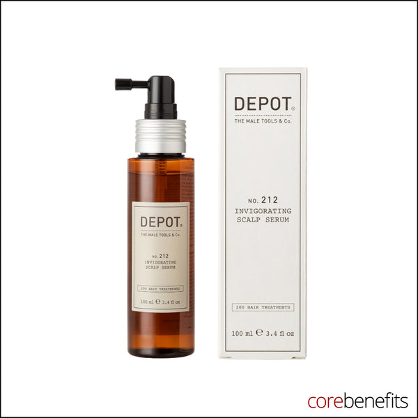 DEPOT No. 212 Invigorating Scalp Serum 100ml at Core Benefits Toowoomba