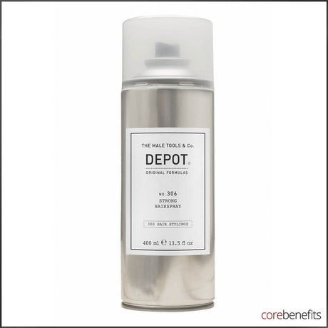 DEPOT No. 306 Strong Hairspray 400ml at Core Benefits Toowoomba