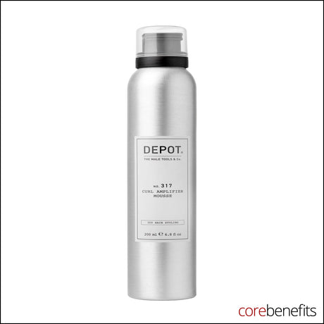 DEPOT No. 317 Curl Amplifier Mousse 200ml at Core Benefits Toowoomba