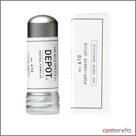 DEPOT No. 410 Post-Shave Stick 5g retail packaging on white background