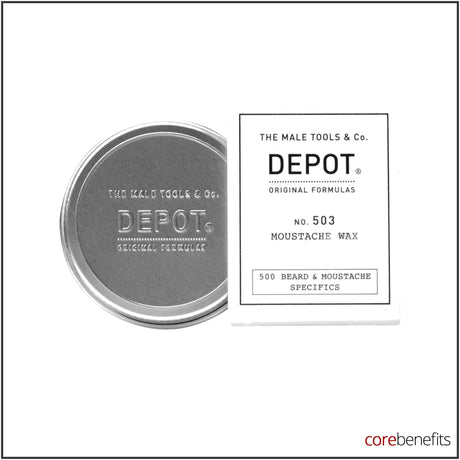 DEPOT No. 503 Moustache Wax 30ml at Core Benefits Toowoomba