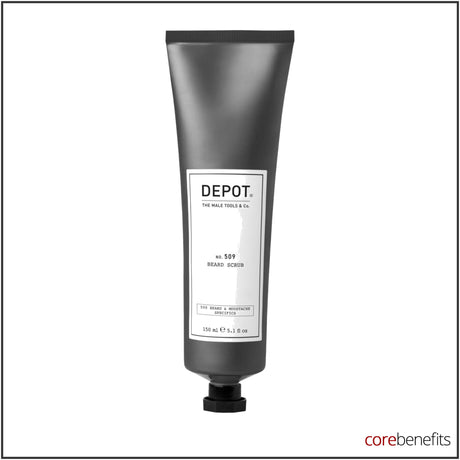 DEPOT No. 509 Silky Beard Scrub 150ml at Core Benefits Toowoomba