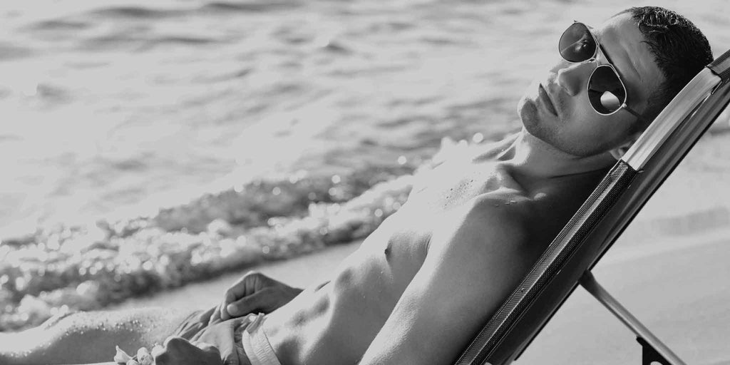 Treatment for sun damage skin for men in southeast Queensland Australia