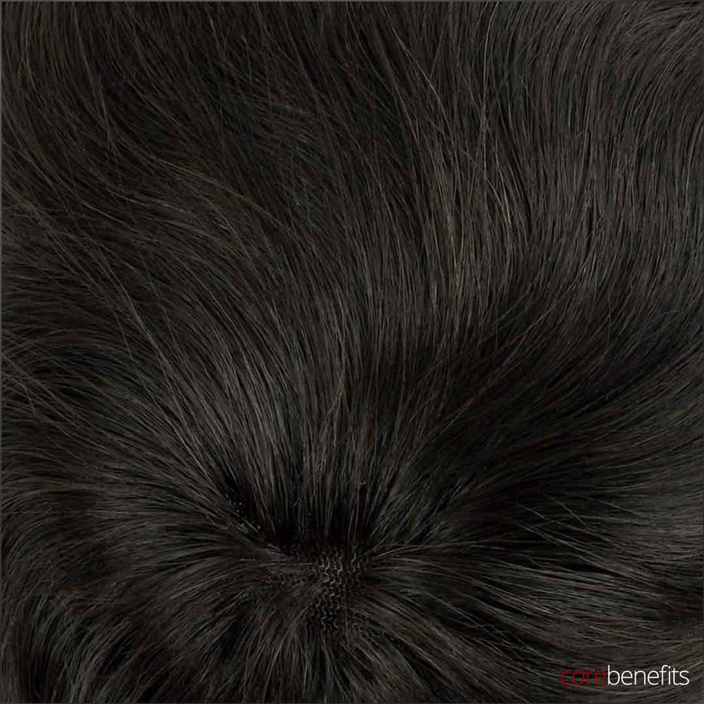 The Australian: Men's Hair System | Swiss Lace & PU Perimeter | Indian Hair - Core Benefits Toowoomba - 