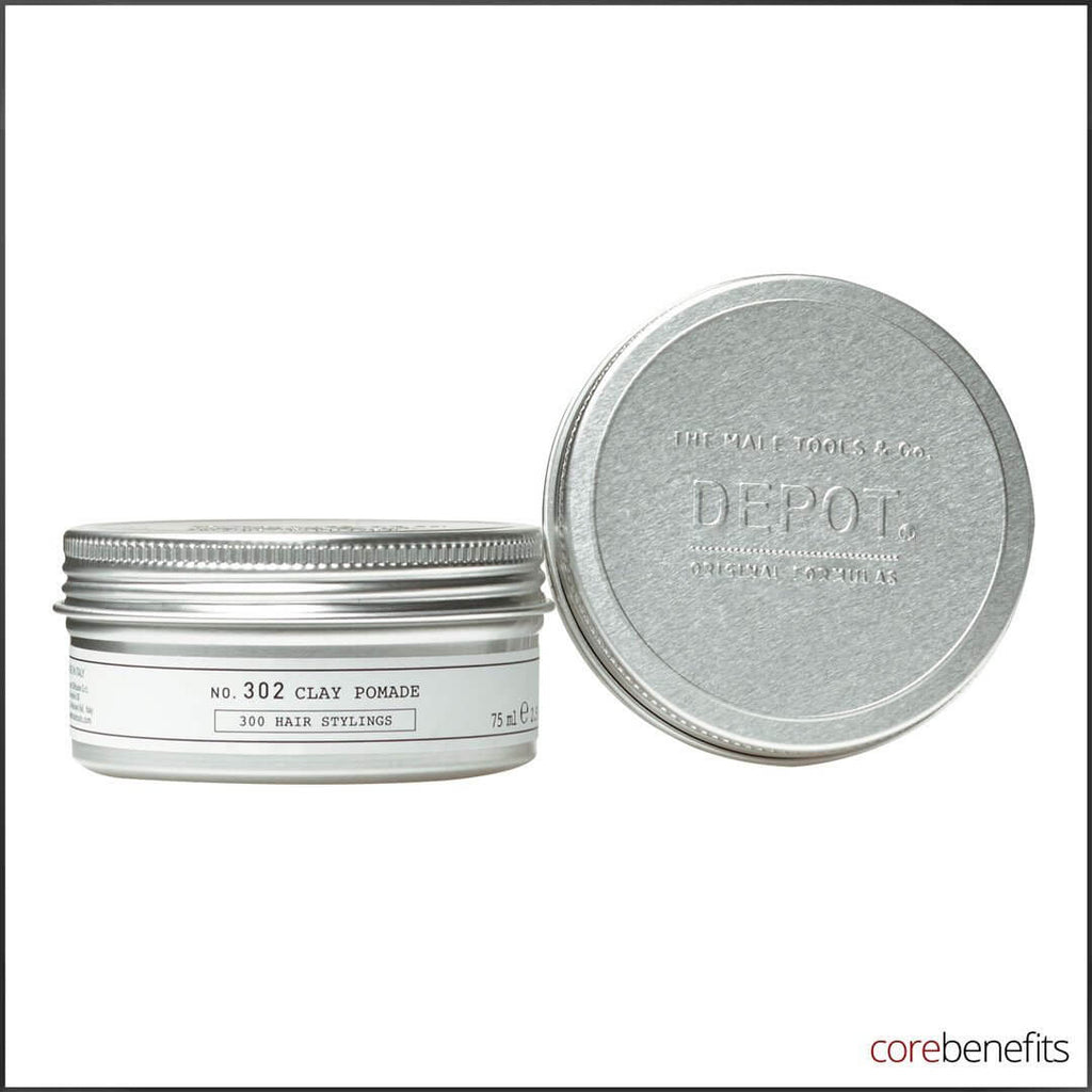 NO. 302 CLAY POMADE - Core Benefits ToowoombaHair Styling