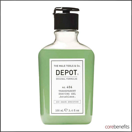 Transparent Shaving Gel | Core Benefits Toowoomba