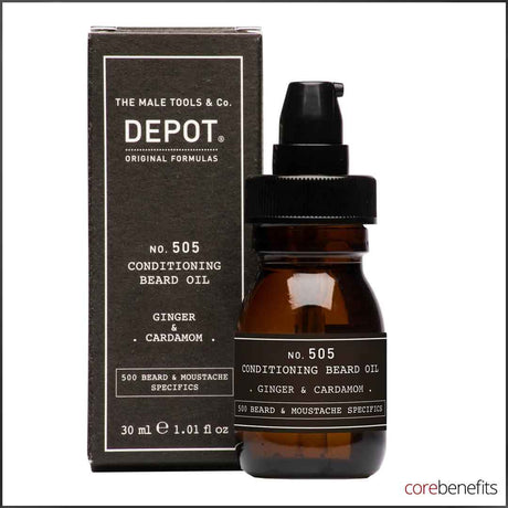 Conditioning Beard Oil | No. 505 Beard Oil | Core Benefits Toowoomba
