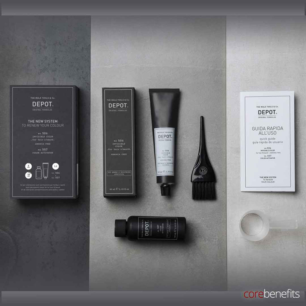 NO.506 INVISIBLE COLOUR | DEPOT MALE TOOLS & CO - Core Benefits ToowoombaHair Color