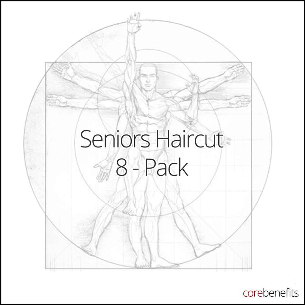 Seniors Haircut Cut Value 8 Pack - Core Benefits Toowoomba8 Pack