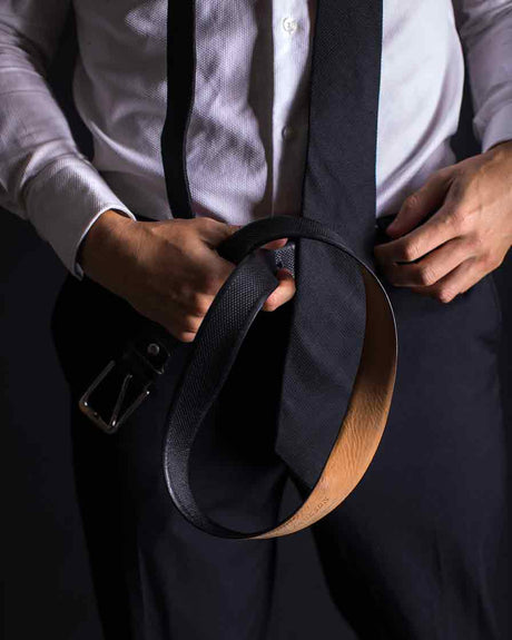 Sophisticated Style: Premium Leather Belt Digital Image - Core Benefits Toowoomba - 